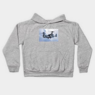 USMC MV-22 Osprey Hovering Kids Hoodie